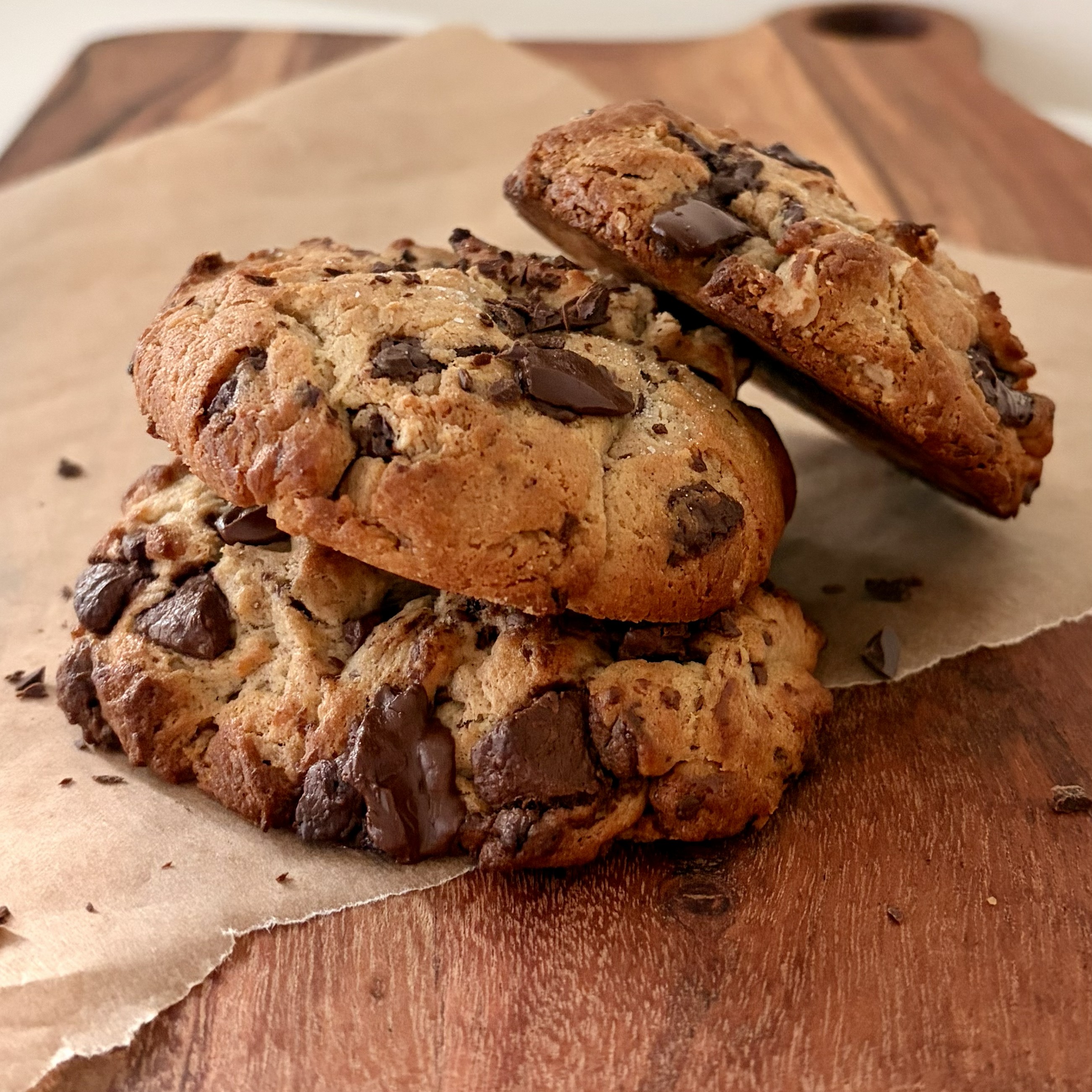 Studio Noah chocolate chip cookies